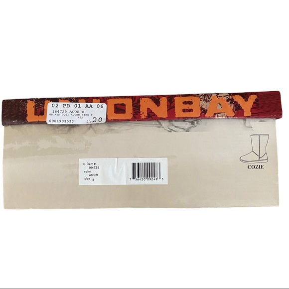 New Unionbay faux suede sheepskin boots Cozie NIB - Picture 3 of 7